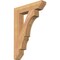 Ekena Millwork Balboa Slat Smooth Bracket, Western Red Cedar, 3 1/2"W x 18"D x 26"H BKT04X18X26BOA06SWR - alternate 1